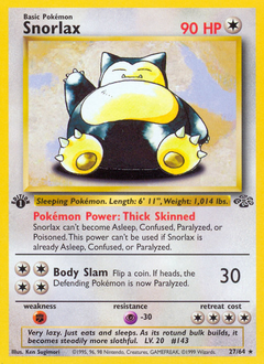 Snorlax (27) — Jungle