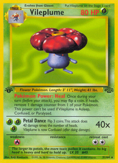 Vileplume (31) — Jungle