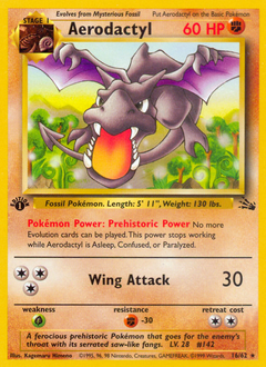 Aerodactyl (16) card art