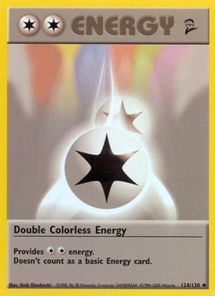 Double Colorless Energy — Base Set 2