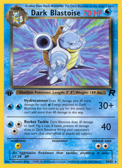 Dark Blastoise (20) — Team Rocket