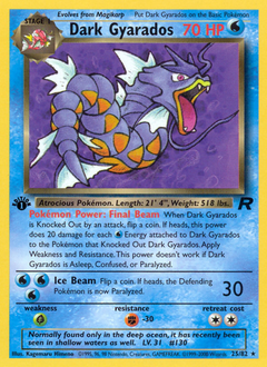 Dark Gyarados (25) — Team Rocket
