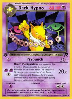 Dark Hypno (26) — Team Rocket