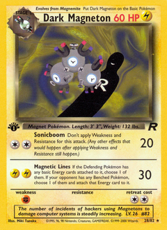 Dark Magneton (28) — Team Rocket