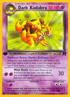 Dark Kadabra — Team Rocket