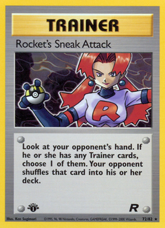 Rocket's Sneak Attack (72) — Team Rocket
