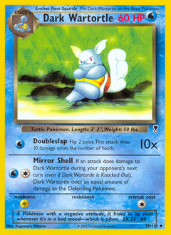 Dark Wartortle — Legendary Collection