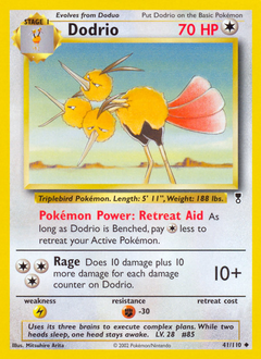 Dodrio — Legendary Collection