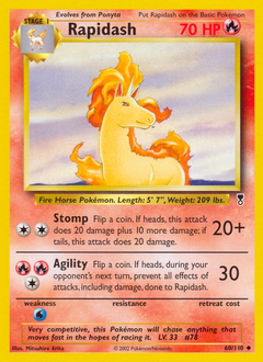 Rapidash — Legendary Collection