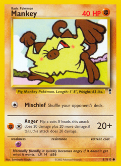 Mankey — Legendary Collection