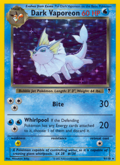 Dark Vaporeon — Legendary Collection