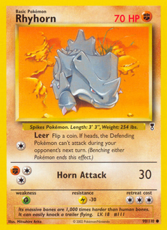 Rhyhorn — Legendary Collection