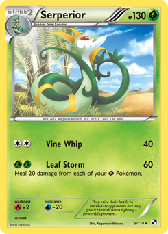 Serperior (5) card art