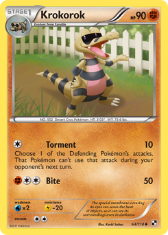 Krokorok — Black and White