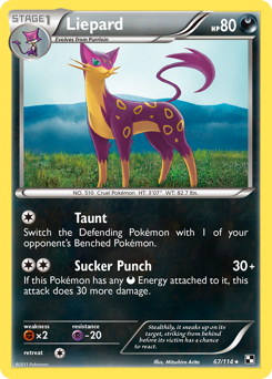 Liepard — Black and White