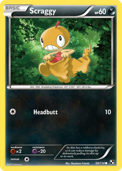 Scraggy — Black and White