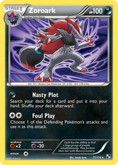 Zoroark — Black and White