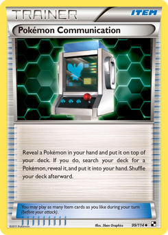 Pokemon Communication — Black and White
