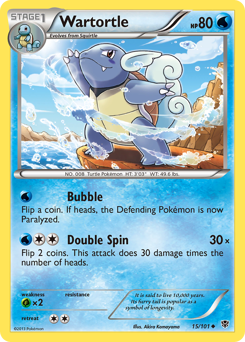 Wartortle card art