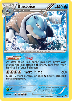 Blastoise card art