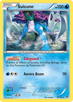 Suicune card art