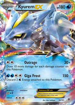 Kyurem EX — Plasma Blast
