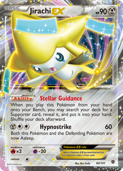 Jirachi EX card art