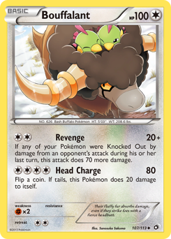 Bouffalant — Legendary Treasures