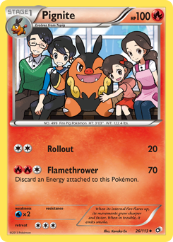 Pignite card art