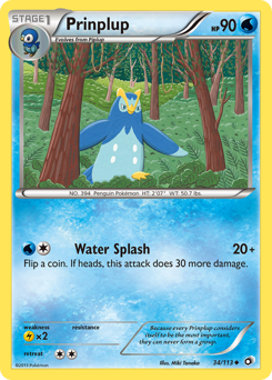 Prinplup — Legendary Treasures