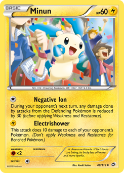 Minun card art