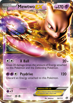 Mewtwo EX — Legendary Treasures
