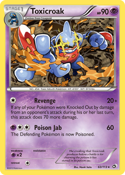 Toxicroak — Legendary Treasures