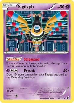 Sigilyph — Legendary Treasures