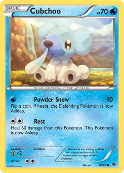 Cubchoo (28) card art
