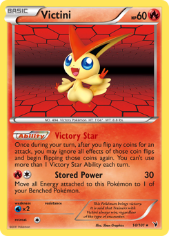 Victini (14) card art