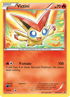 Victini (15) card art