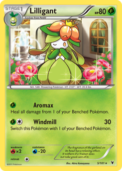 Lilligant card art