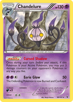 Chandelure card art