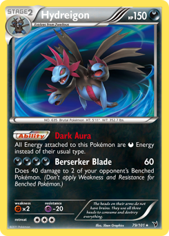 Hydreigon card art
