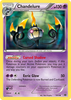 Chandelure card art