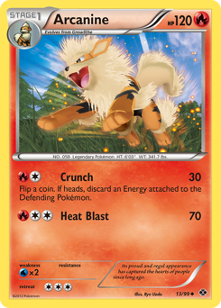 Arcanine (13) card art
