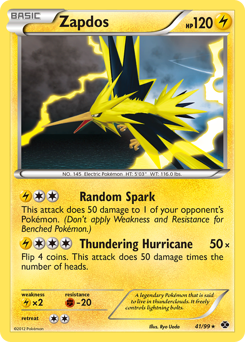 Zapdos card art