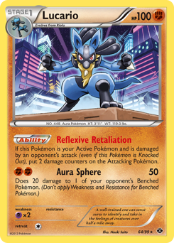 Lucario card art