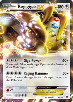 Regigigas EX card art