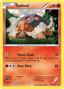 Torkoal card art