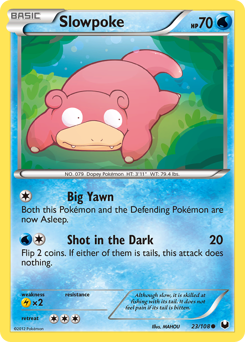 Slowpoke card art