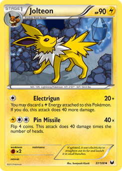 Jolteon card art