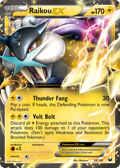 Raikou EX — Dark Explorers