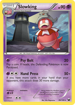 Slowking card art